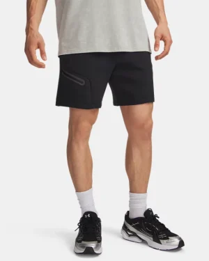 UA Unstoppable Fleece Mens 7 Shorts