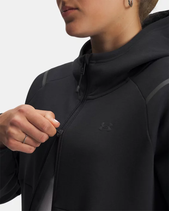UA Unstoppable Fleece Womens Full-Zip - Image 5