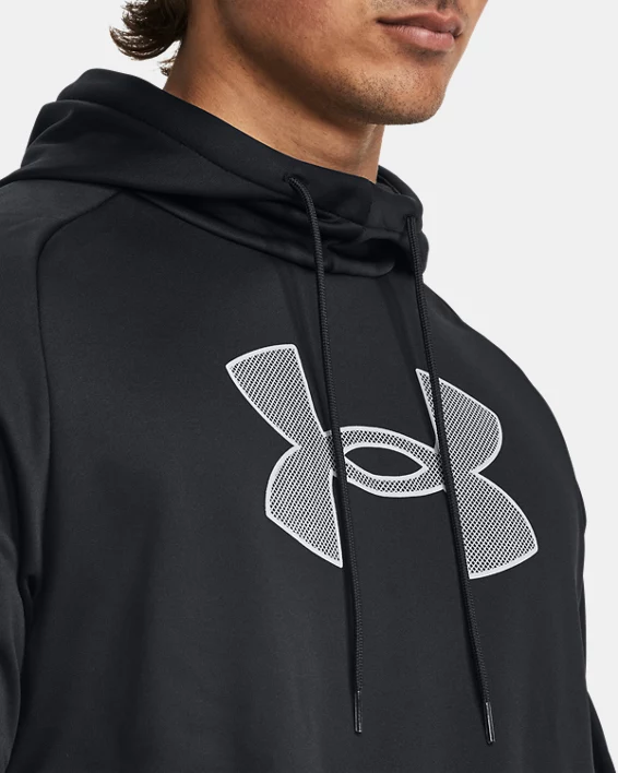 Armour Fleece Big Logo Mens Hoodie - Image 4