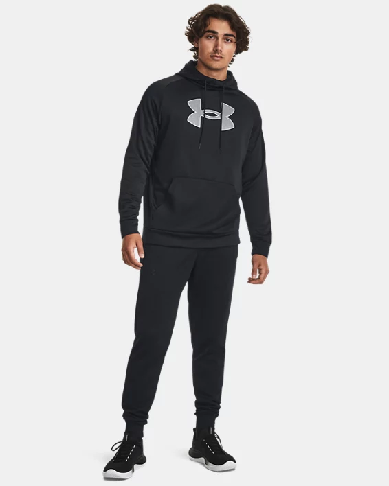 Armour Fleece Big Logo Mens Hoodie - Image 3