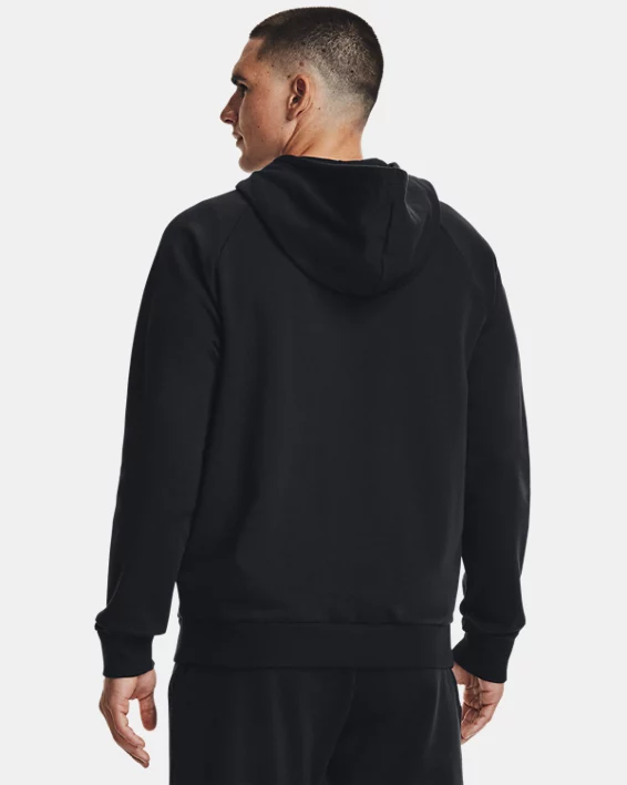 UA Rival Fleece Mens Full-Zip Hoodie - Image 2