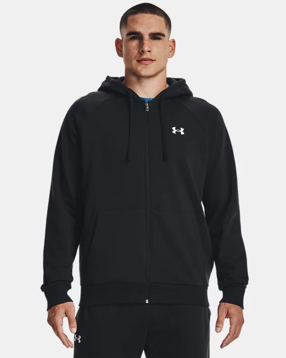 UA Rival Fleece Mens Full-Zip Hoodie