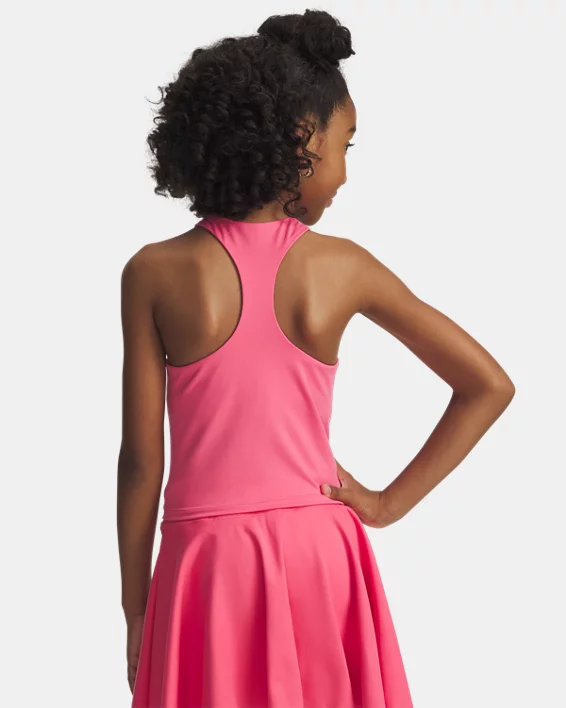 UA Motion Girls Crop Tank - Image 2