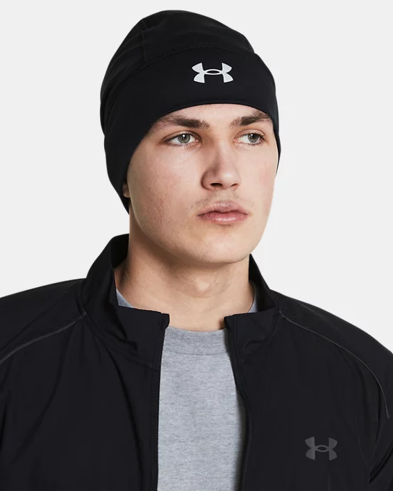 UA Velociti Storm Mens Beanie - Image 2