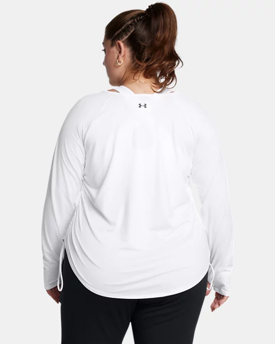 UA Motion Womens Longline Long Sleeve - Image 2