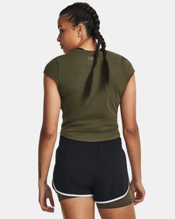 Project Rock Night Shift Womens Cap T-Shirt - Image 2