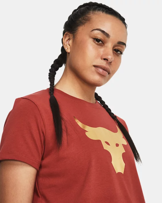 Project Rock Arena Heavyweight Womens Short Sleeve - Image 4