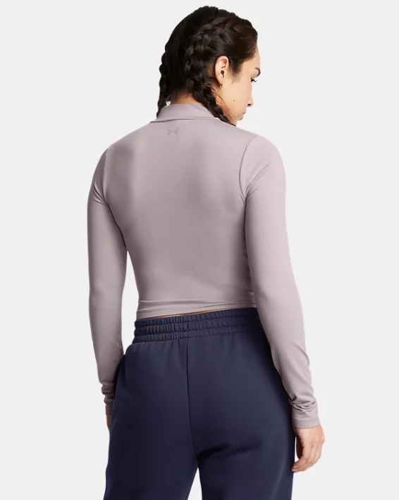 UA Meridian Womens Mock Long Sleeve - Image 2