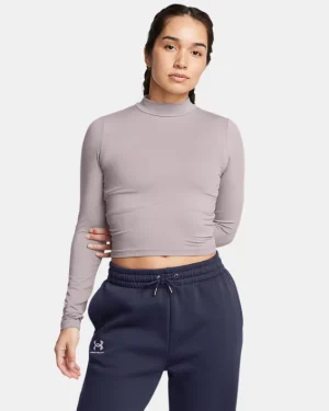 UA Meridian Womens Mock Long Sleeve