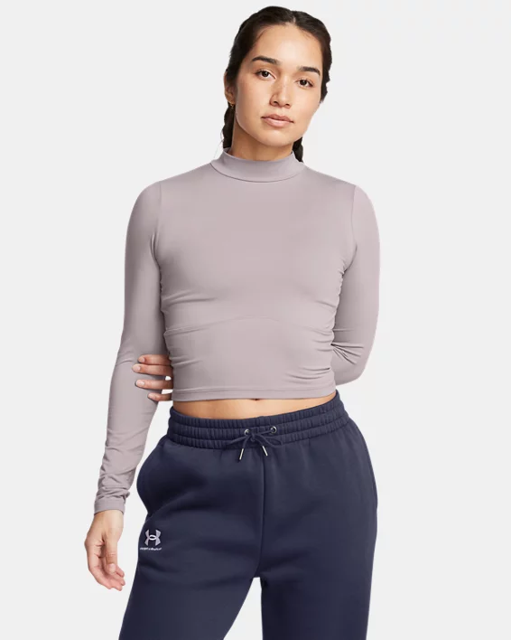 UA Meridian Womens Mock Long Sleeve