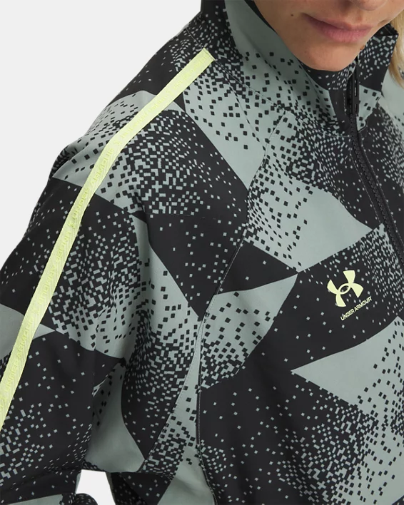 UA Challenger Pro Printed Womens Track Jacket - Image 3
