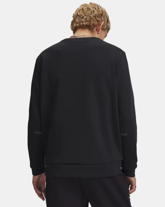 UA Unstoppable Fleece Mens Crew - Image 3