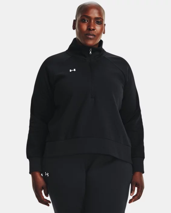 UA Rival Fleece Womens Zip