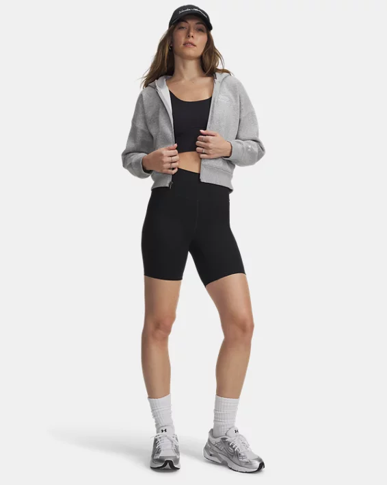 UA Meridian Womens 7 Bike Shorts - Image 3