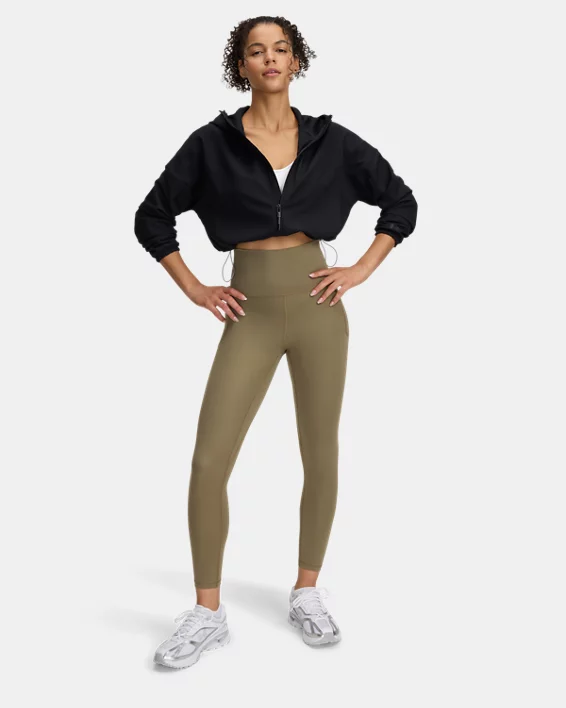 UA Meridian Ultra High Rise Womens Ankle Leggings - Image 3