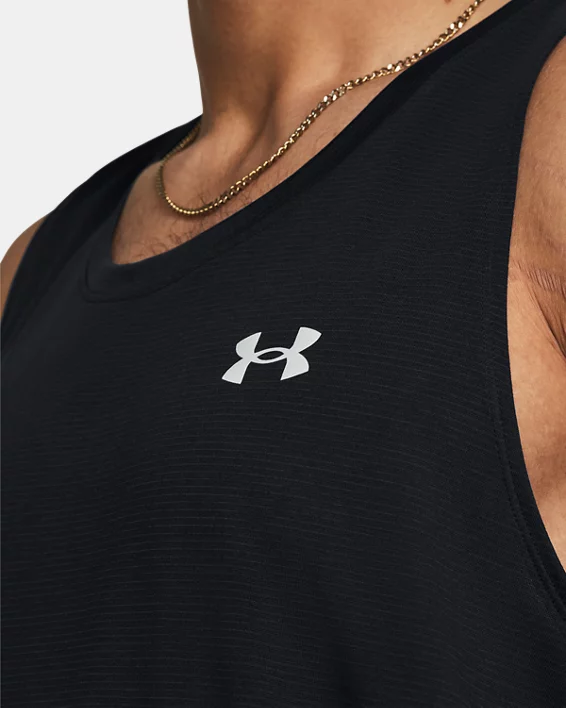 UA Launch Mens Singlet - Image 3
