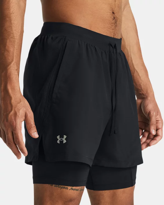 UA Launch Mens 2-in-1 5 Shorts - Image 4