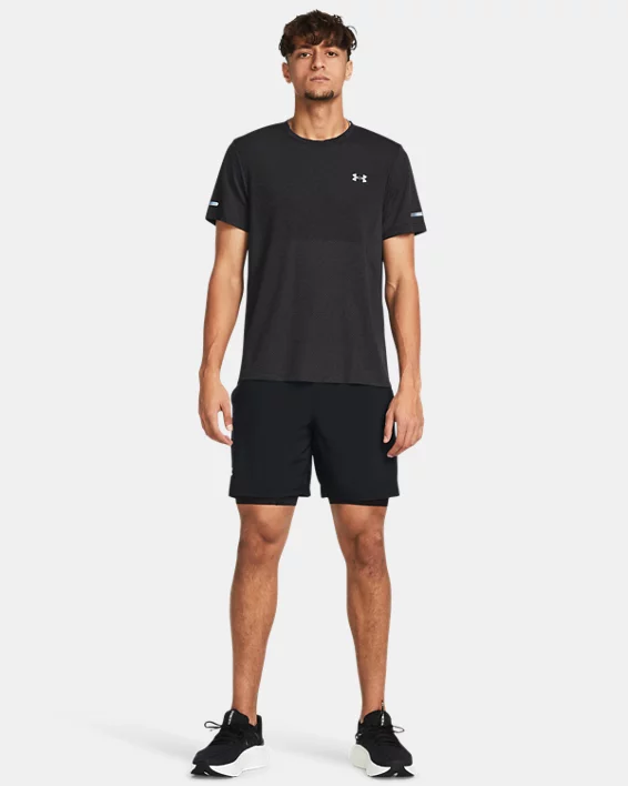 UA Launch Mens 2-in-1 7 Shorts - Image 3