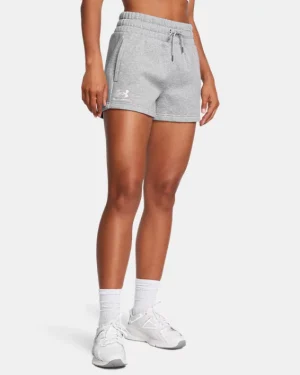 UA Icon Fleece Boxer Womens 2.75 Shorts