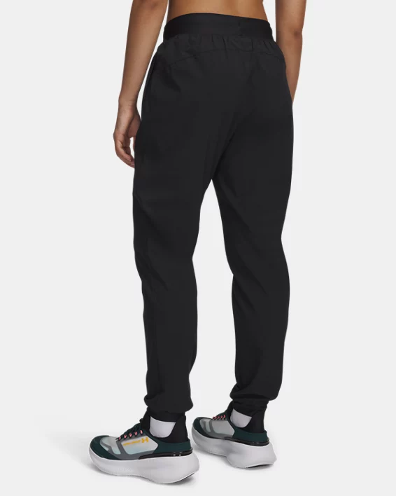 UA Rival Womens High-Rise Woven Pants - Image 2