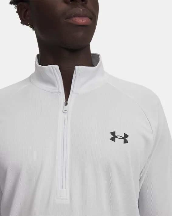 UA Tech Textured Mens Zip - Image 3