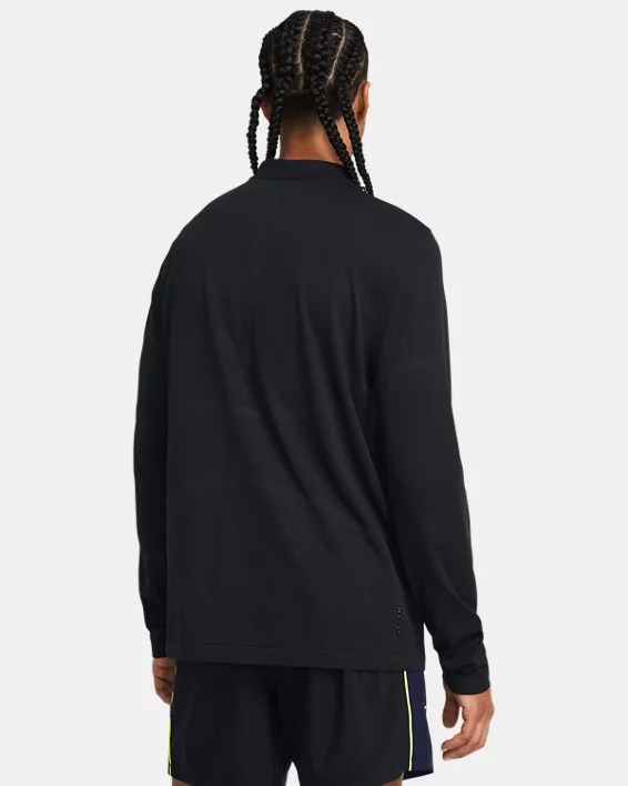 UA Vanish Elite Seamless Mens Zip - Image 2