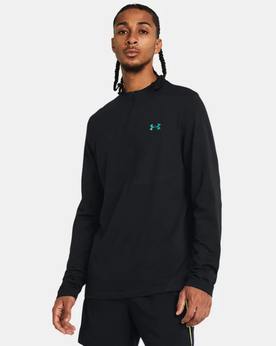 UA Vanish Elite Seamless Mens Zip