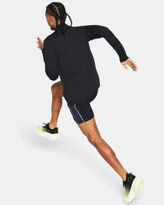 UA Vanish Elite Seamless Mens Zip - Image 3