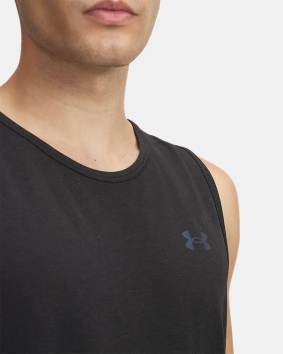 UA Vanish Elite Seamless Mens Tank - Image 3