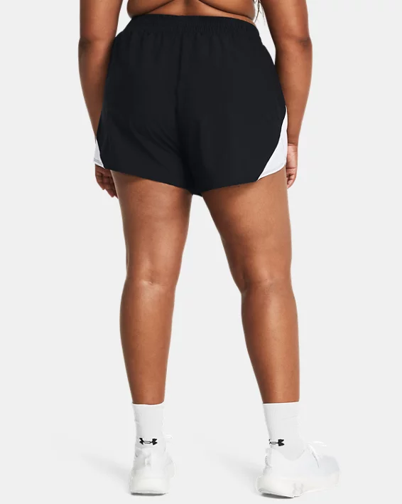 UA Fly-By Womens 3 Shorts - Image 2