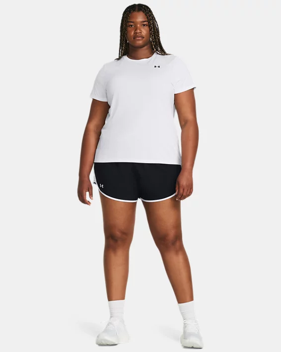 UA Fly-By Womens 3 Shorts - Image 3