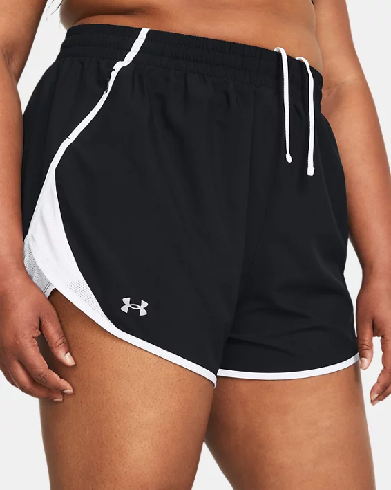 UA Fly-By Womens 3 Shorts - Image 4
