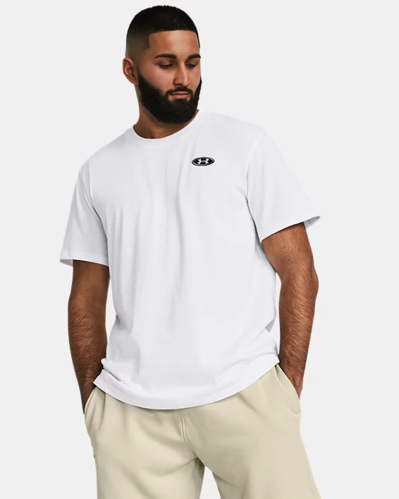 UA Heavyweight Left Chest Patch Mens Short Sleeve
