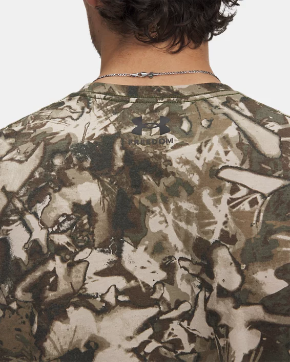 UA Freedom Camo Mens T-Shirt - Image 3