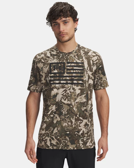 UA Freedom Camo Mens T-Shirt