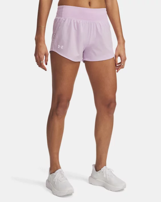 UA Launch Perf Womens 3 Shorts