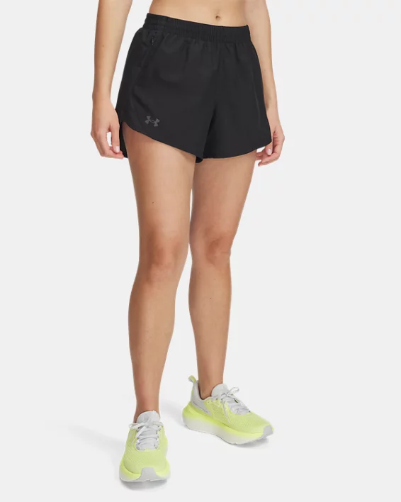 UA Fly-By Womens 3.5 Shorts