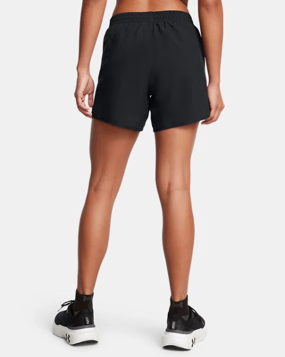UA Fly-By Womens 5 Shorts - Image 2