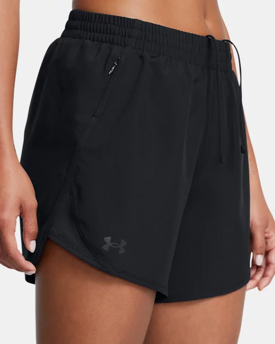 UA Fly-By Womens 5 Shorts - Image 4