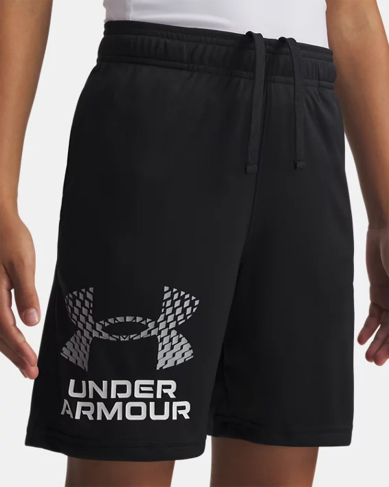 UA Tech Boys Logo Shorts - Image 4