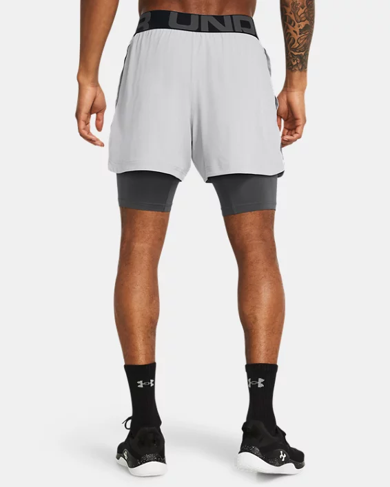 UA Elevated Woven Mens 2-in-1 Shorts - Image 2