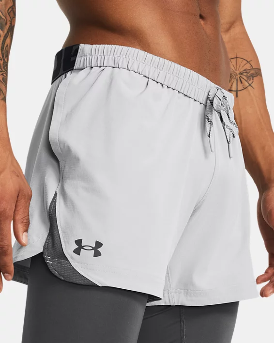 UA Elevated Woven Mens 2-in-1 Shorts - Image 4