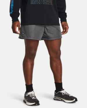 UA Icon Mesh Mens 5 Shorts
