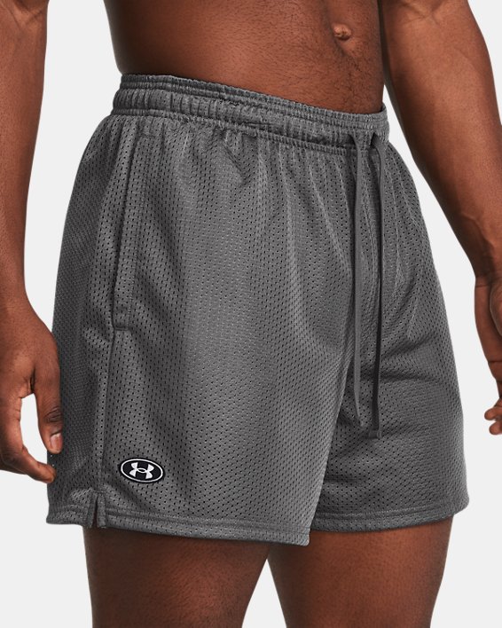 UA Icon Mesh Mens 5 Shorts - Image 5