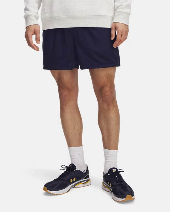 UA Icon Mesh Mens 5 Shorts - Image 2