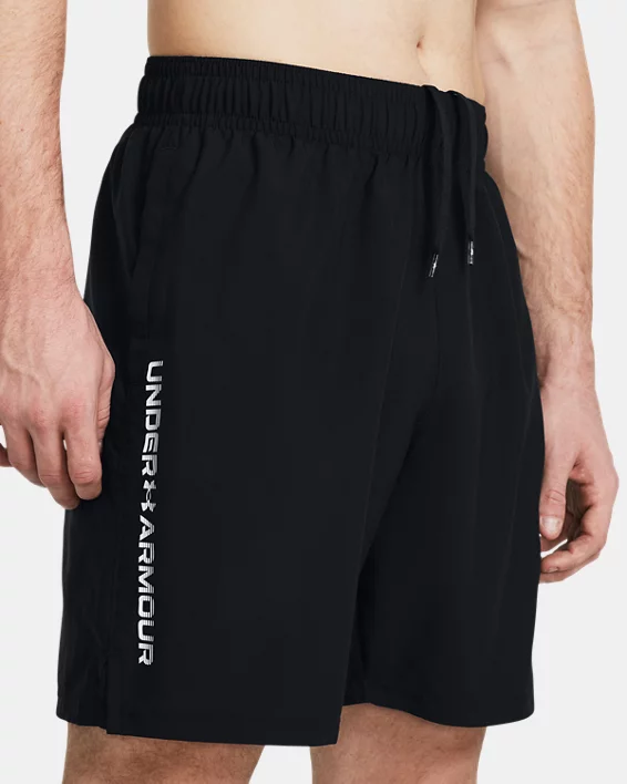 UA Tech Woven Wordmark Mens 8.25 Shorts - Image 4