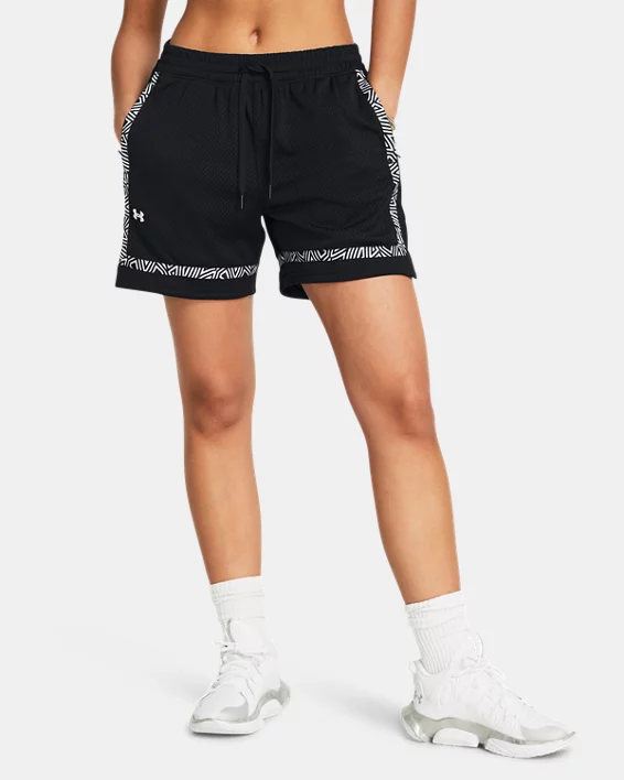 UA Zone Pro Mesh Womens 5 Shorts