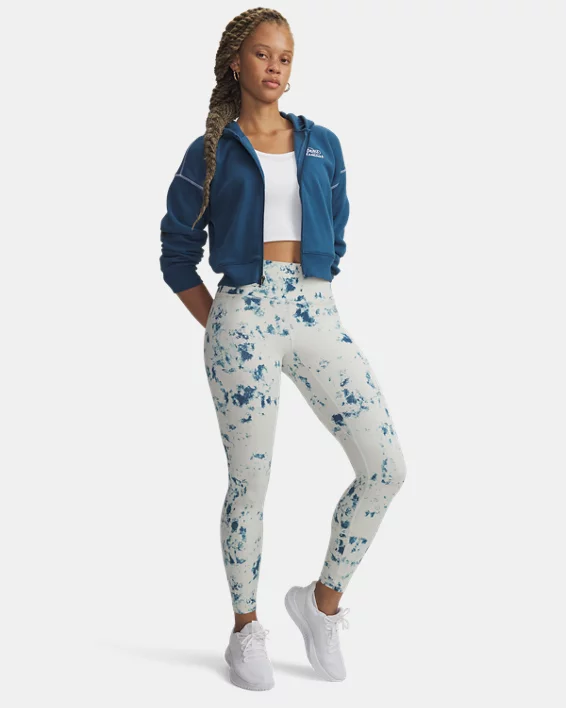 UA Meridian Printed Womens Leggings - Image 3