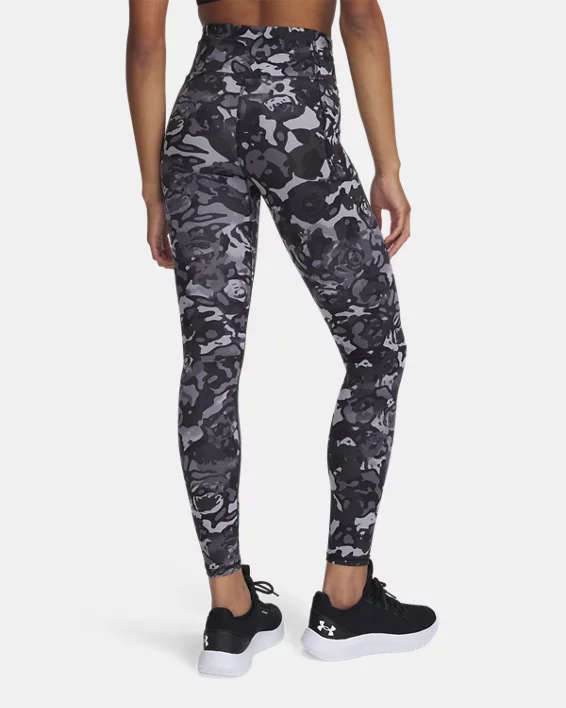 UA Motion Printed Womens Leggings - Image 2