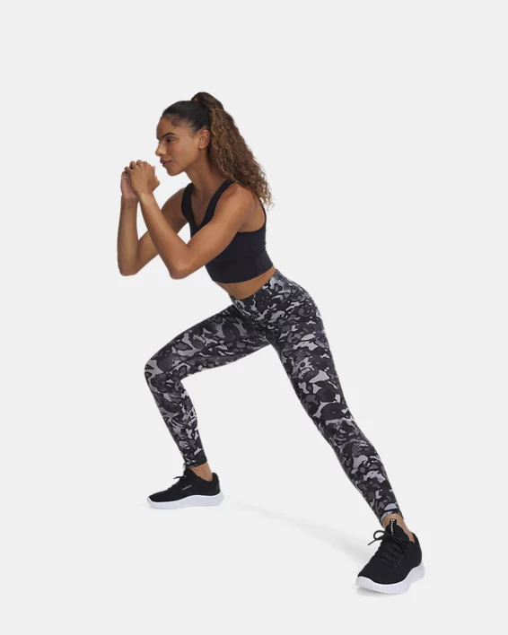 UA Motion Printed Womens Leggings - Image 3